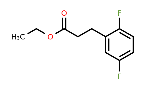 959232-75-8 | Ethyl 3-(2',5'-difluorophenyl)propionate