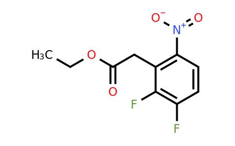 960119-19-1 | Ethyl 2,3-difluoro-6-nitrophenylacetate
