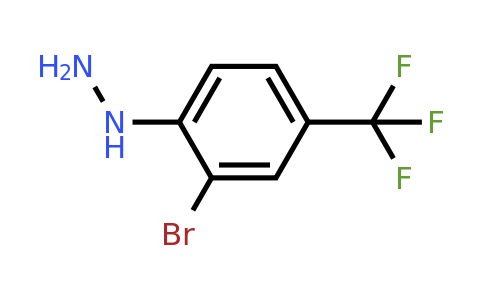 96297-44-8 | 1-(2-Bromo-4-(trifluoromethyl)phenyl)hydrazine