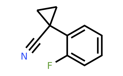 97009-38-6 | 1-(2-Fluorophenyl)cyclopropanecarbonitrile