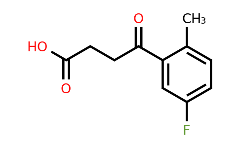97072-94-1 | 4-(2-Methyl-5-fluorophenyl)-4-oxobutyric acid