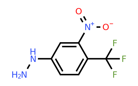 97433-18-6 | 1-(3-Nitro-4-(trifluoromethyl)phenyl)hydrazine