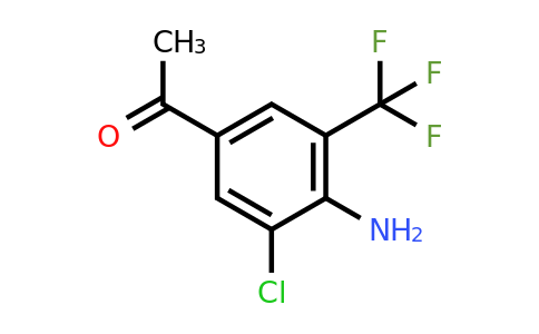 97760-76-4 | 4'-Amino-3'-chloro-5'-(trifluoromethyl)acetophenone