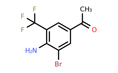 97760-77-5 | 1-(4-Amino-3-bromo-5-(trifluoromethyl)phenyl)ethanone