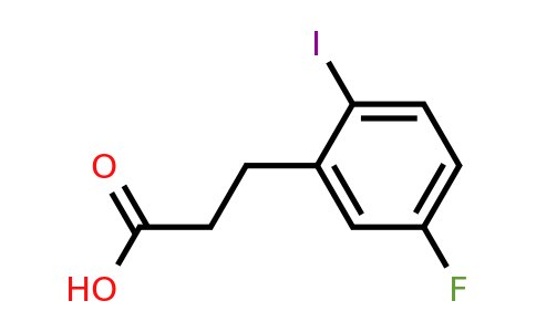 99255-50-2 | 3-(5'-Fluoro-2'-iodophenyl)propionic acid