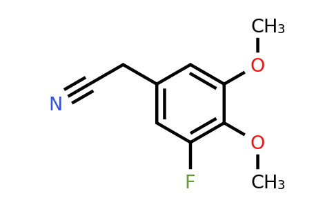 99424-10-9 | 3,4-Dimethoxy-5-fluorophenylacetonitrile