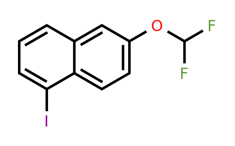 1261660-58-5 | 2-(Difluoromethoxy)-5-iodonaphthalene