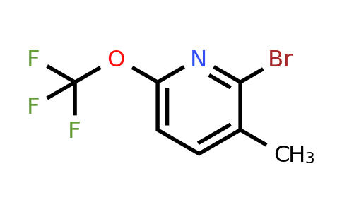 1361749-25-8 | 2-Bromo-3-methyl-6-(trifluoromethoxy)pyridine